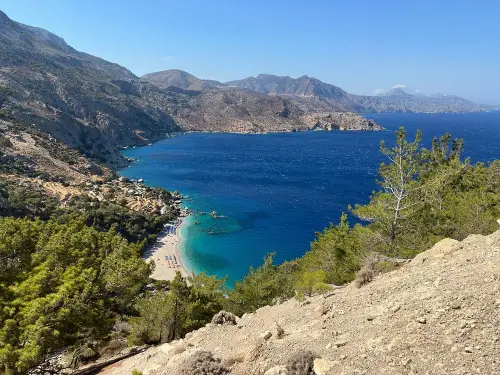 Плаж Апела, Карпатос