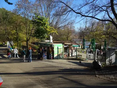 Кафето до гребна база Академик