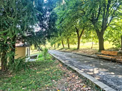 Forest bungalow by the river