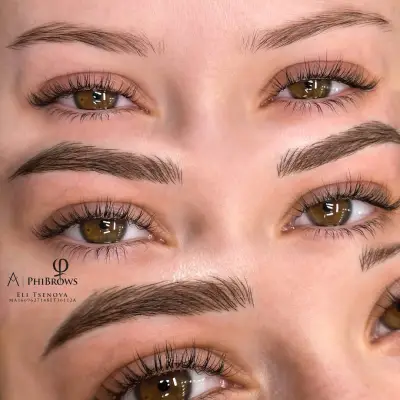 Микроблейдинг Phibrows Велико Търново Ели Ценова