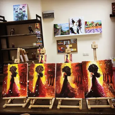 Spot Art Studio paint & wine
