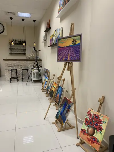 Spot Art Studio paint & wine