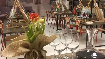 Spot Art Studio paint & wine