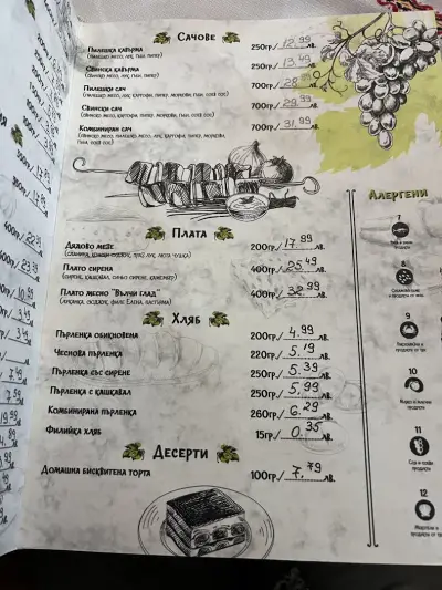 Механа Старата лоза Варна