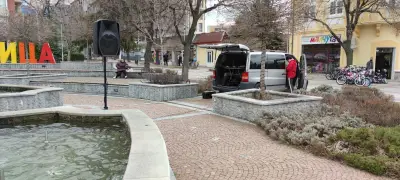 Фонтанът на площад "Свобода" - Дупница