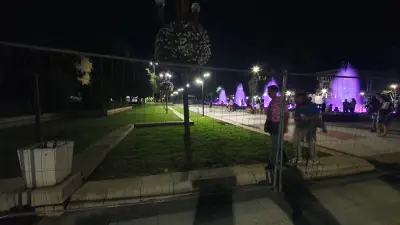 Фонтаните на площад "Жеравица"