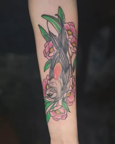 Bugpin tattoo