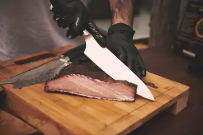 Barbecue Brothers Burning Van