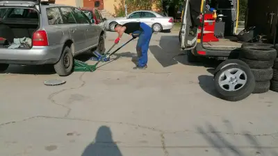 Мобилна гумаджийница Варна