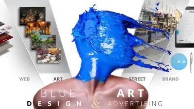 Blue Art реклама