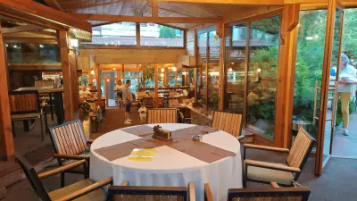 Витоха ресторант - градина / Vitoha restaurant - garden