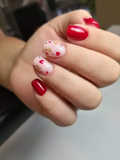 Mandarin nails and makeup