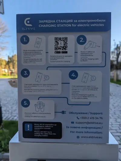 Станция за зареждане Eldrive