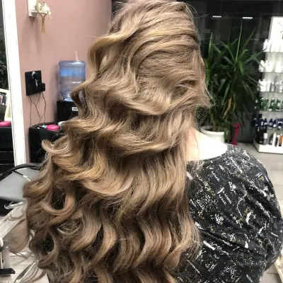 Misha-style hair