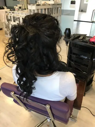 Misha-style hair