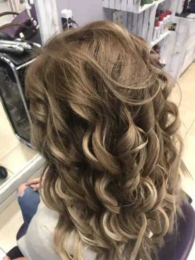 Misha-style hair