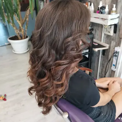 Misha-style hair