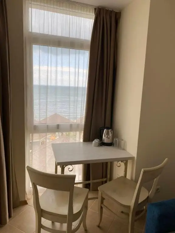 Double Room with Balcony and Central Sea View(2 Adults + 1 Child) - Main Building - Free Beach Access