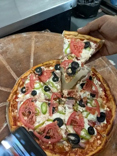 Street food m&v Doner kebap / Pizza