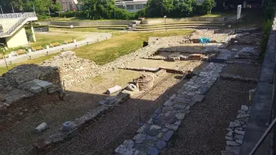 Археологически парк „Западна порта на Сердика“ (вход)