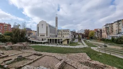 Археологически парк „Западна порта на Сердика“ (вход)