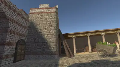 Augmented reality fortress of Messambria