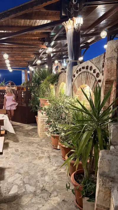 Sea view restaurant and bar EOS