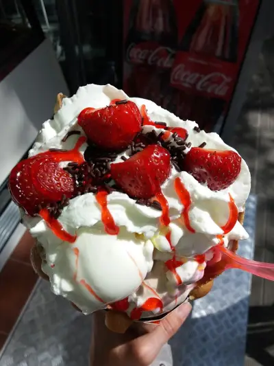 Gelateria Caldo Домашно приготвен сладолед