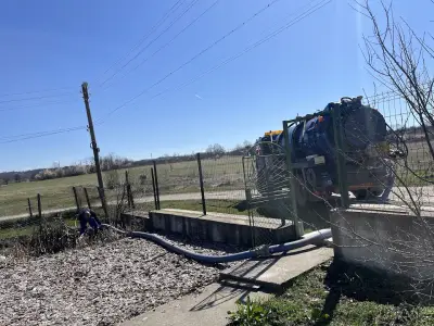 Отпушване на канали и източване на септични ями