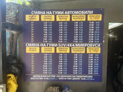 Сервиз за гуми Гео Милев
