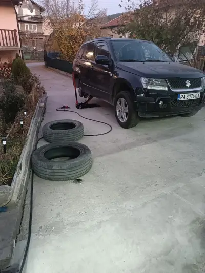 (Вулканизатор)МОНТАЖ И ДЕМОНТАЖ БАЛАНС НА ГУМИ + ПЪТНА ПОМОЩ 24/7