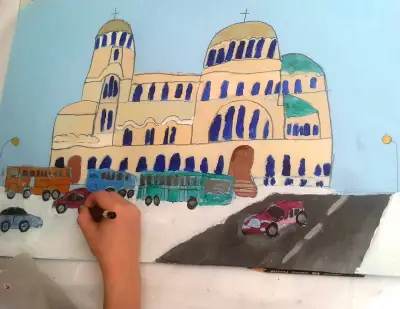 Bluess Art Studio- уроци по рисуване за деца