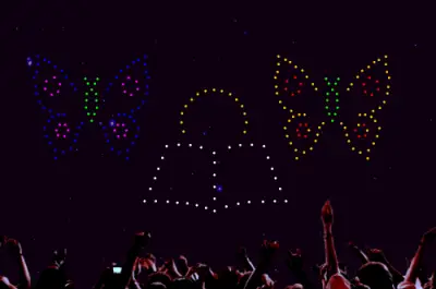 Alien Drone Show - дрон шоу