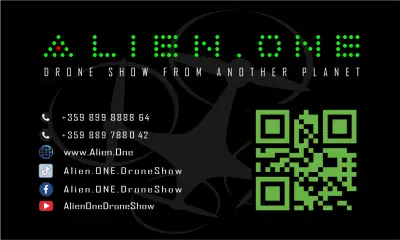 Alien Drone Show - дрон шоу