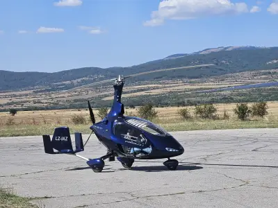 Полети с Жирокоптер България - Gyrocopter.BG / Gyrocopter Bulgaria