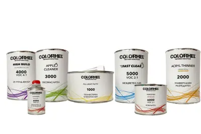 Магазин за бои и авторепаратура COLORHEL