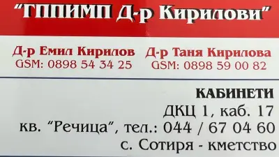 ГППИМП Д-Р КИРИЛОВИ