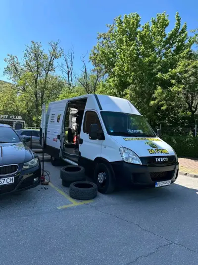 МОБИЛЕН СЕРВИЗ ЗА ГУМИ CARLO TIRES ПЛОВДИВ / MOBILE TYRE FITTING SERVICE CARLO TIRES PLOVDIV