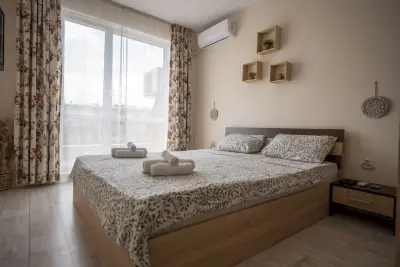 Boho Apartment Plovdiv with Private Parking Space