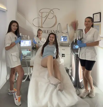 DP Dreams | Лазерна епилация, LPG терапии, Ендосфера, Солариум Плевен