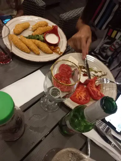 На кея