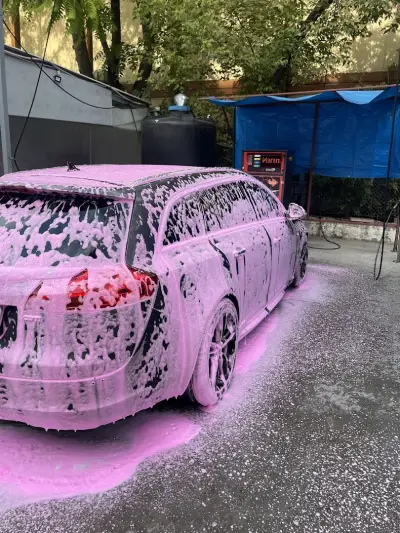 Автомивка на самообслужване