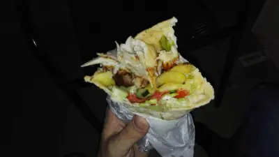 Doner, burger, pizza