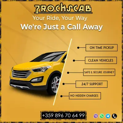 7rockscab airport taxi ransfer service