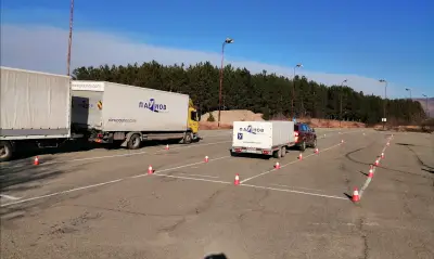 Учебен полигон - Автошкола Паунов