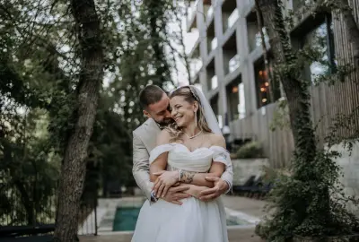 Божидар и Даниела Таневи - Сватбена фотография Save the moment photography