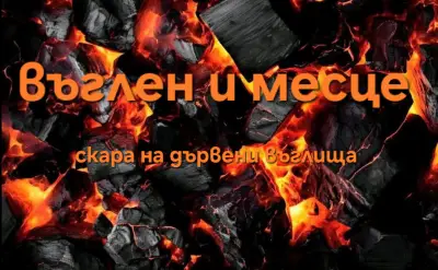 Въглен и месце - Скара на дървени въглища