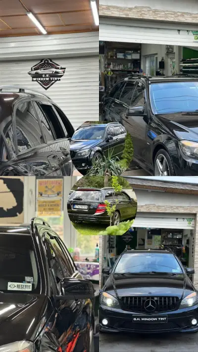 G.H. TINT GARAGE DETAILING Фолиране на Автостъкла