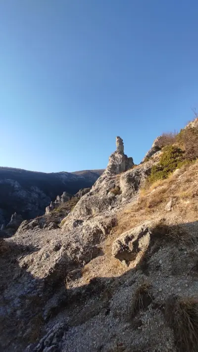 Скално образувание Котката