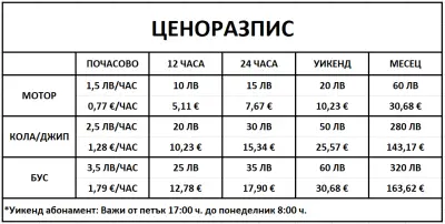 Платен паркинг 24/7 / PARKING